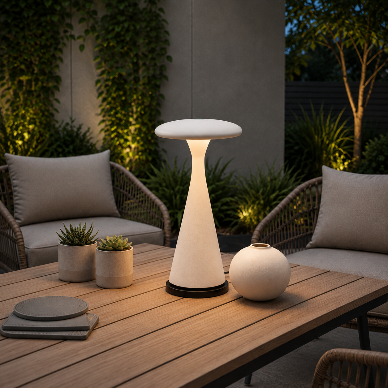 Lyora Design tafellampGrigio wit - 9136453